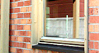 木製窓のＤＩＹ塗装前